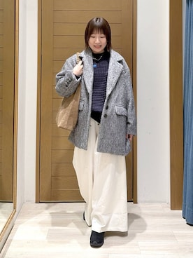 momokaさん（レディース・159cm）の冬コーディネート