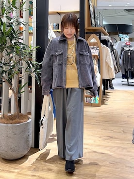 「アイテム（スウェット）」を使った、momokaさん（レディース・159cm・30代）の秋コーディネート