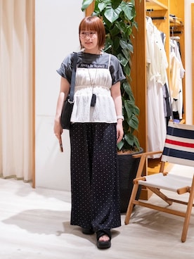 momokaさん（レディース・159cm）の夏コーディネート