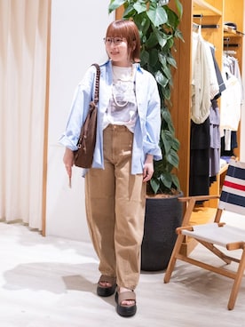 momokaさん（レディース・159cm）の夏コーディネート