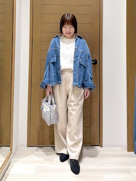 momokaさん（レディース・159cm）の春コーディネート