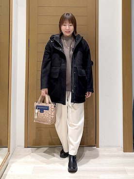 momokaさん（レディース・159cm）の冬コーディネート