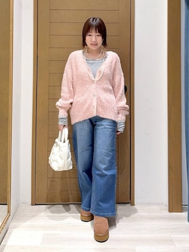 momokaさん（レディース・159cm）の冬コーディネート