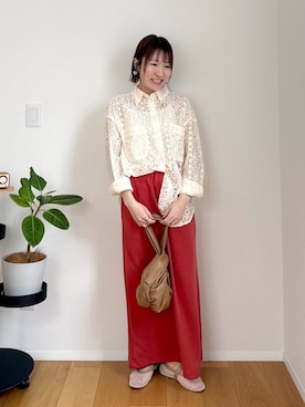 momokaさん（レディース・159cm）の春コーディネート