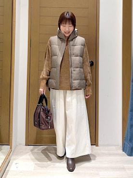 momokaさん（レディース・159cm）の秋コーディネート