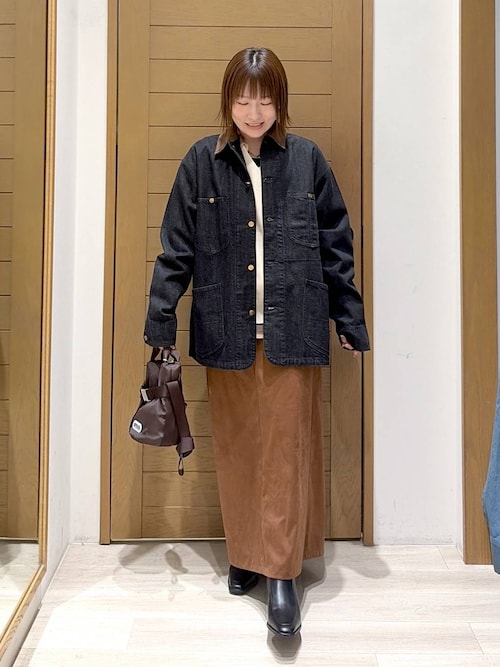 Lee LECHOPPE別注デニムカバーオール Lee(リー)】別注デニムカバーオール（デニムジャケット）｜Lee