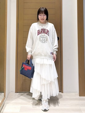 momokaさん（レディース・159cm）の冬コーディネート