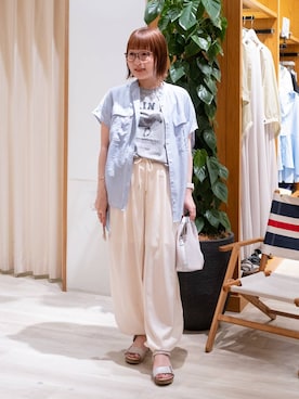 momokaさん(レディース・159cm)の夏コーディネート
