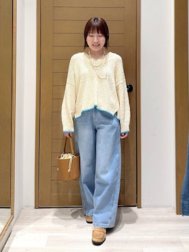 momokaさん（レディース・159cm）の冬コーディネート