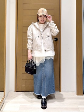 momokaさん（レディース・159cm）の冬コーディネート