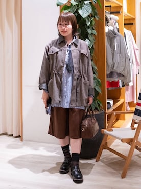 momokaさん(レディース・159cm)の秋コーディネート