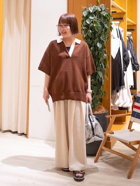momokaさん（レディース・159cm）の春コーディネート