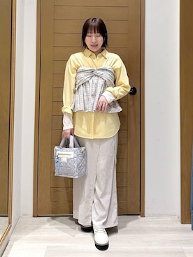 momokaさん（レディース・159cm）の春コーディネート