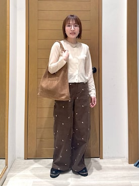 momokaさん（レディース・159cm）の秋コーディネート