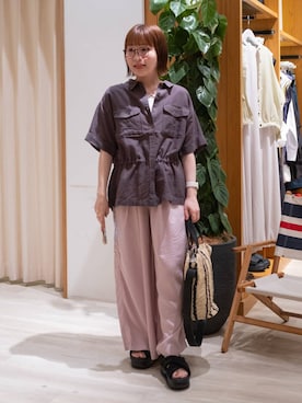 momokaさん（レディース・159cm）の夏コーディネート