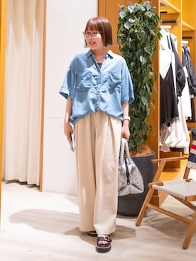 momokaさん（レディース・159cm）の春コーディネート