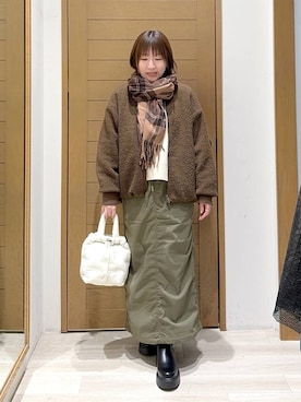 momokaさん(レディース・159cm)の冬コーディネート