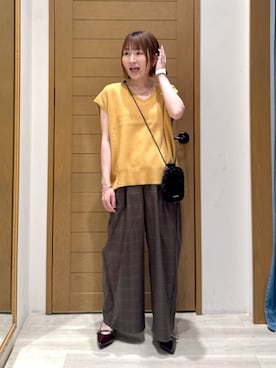 「アイテム（その他シューズ）」を使った、momokaさん（レディース・159cm・30代）の夏コーディネート