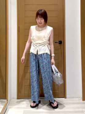 momokaさん（レディース・159cm）の夏コーディネート
