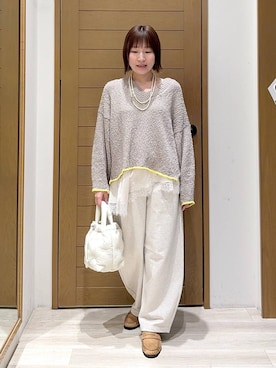 momokaさん（レディース・159cm）の冬コーディネート