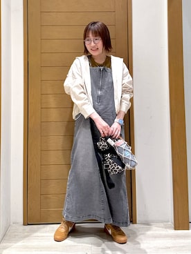 「BAYFLOW（ベイフロー）のBFコードボトルホルダー（その他雑貨）」を使った、momokaさん（レディース・159cm・30代）の夏コーディネート