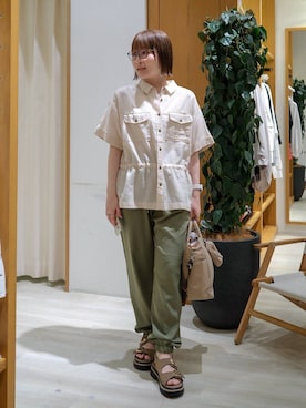 momokaさん（レディース・159cm）の春コーディネート