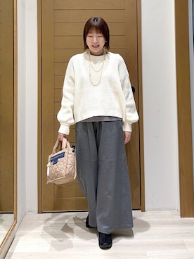 momokaさん(レディース・159cm)の冬コーディネート