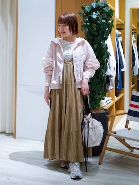 momokaさん（レディース・159cm）の春コーディネート