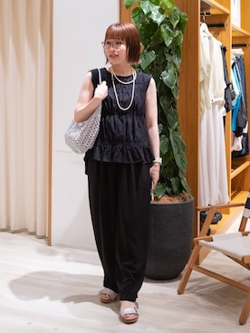 momokaさん(レディース・159cm)の夏コーディネート