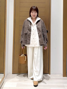 momokaさん（レディース・159cm）の冬コーディネート