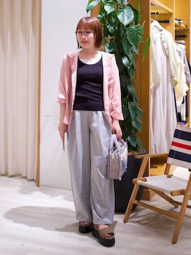 momokaさん(レディース・159cm)の夏コーディネート