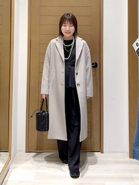 momokaさん（レディース・159cm）の冬コーディネート