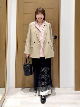 momokaさん（レディース・159cm）の冬コーディネート