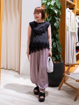 momokaさん(レディース・159cm)の夏コーディネート