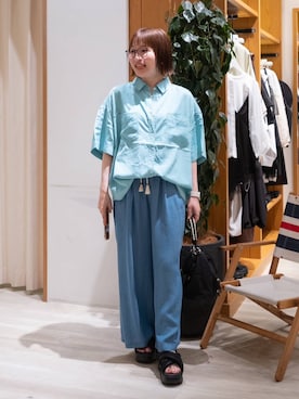 momokaさん（レディース・159cm）の夏コーディネート
