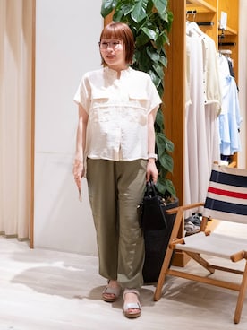 momokaさん（レディース・159cm）の夏コーディネート
