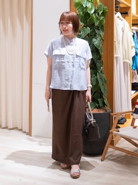 momokaさん（レディース・159cm）の夏コーディネート