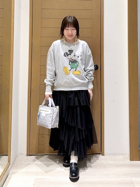 「JACKSON MATISSE（ジャクソンマティス）のアイテム」を使った、momokaさん（レディース・159cm）の冬コーディネート