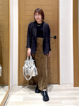 momokaさん(レディース・159cm)の秋コーディネート