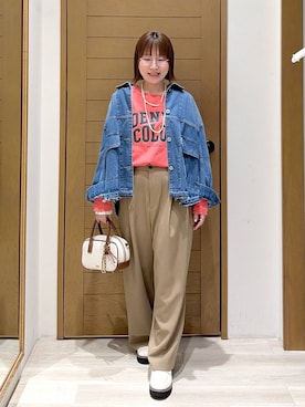 momokaさん（レディース・159cm）の冬コーディネート