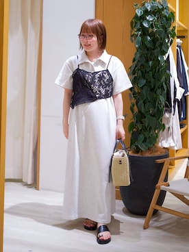 momokaさん（レディース・159cm）の春コーディネート