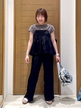 「アイテム（キャミソール）」を使った、momokaさん（レディース・159cm・30代）の夏コーディネート