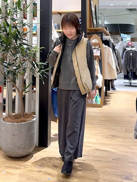 「アイテム（スウェット）」を使った、momokaさん（レディース・159cm・30代）の秋コーディネート