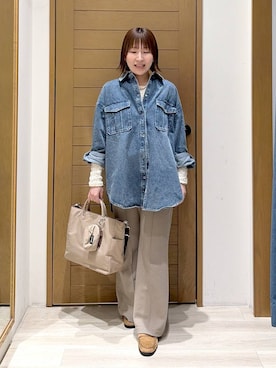 momokaさん（レディース・159cm）の冬コーディネート