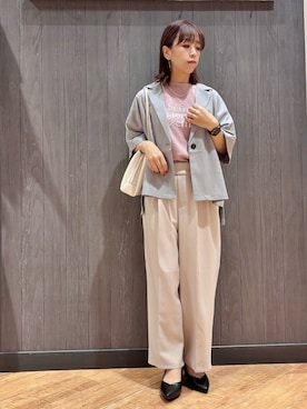 meiさん（レディース・153cm）の春コーディネート