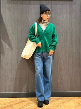 「SHOO・LA・RUE（シューラルー）のアイテム」を使った、meiさん（レディース・153cm）の秋コーディネート