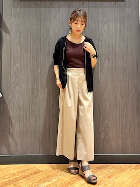 「DRESKIP（ドレスキップ）のアイテム」を使った、meiさん（レディース・153cm）の夏コーディネート