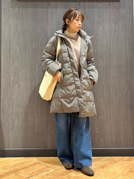 「アイテム（スウェット）」を使った、meiさん（レディース・153cm）の秋コーディネート