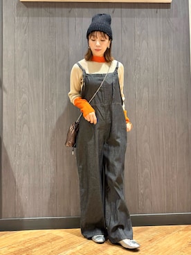 「アイテム（その他シューズ）」を使った、meiさん（レディース・153cm）の秋コーディネート