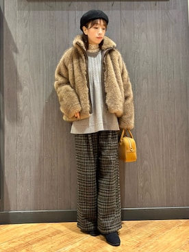 meiさん（レディース・153cm）の冬コーディネート